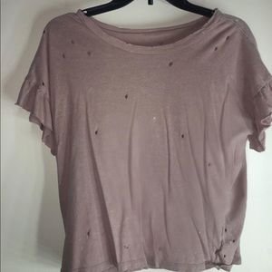 American eagle pink shirt